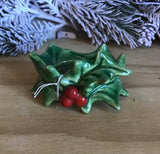 Holly Napkin Holders