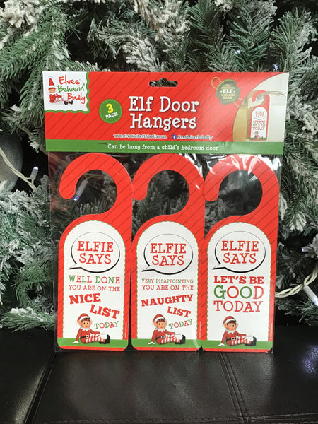 Elf Door Hangers