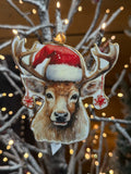 Vintage Reindeer Head