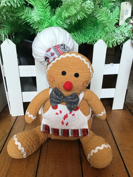 Gingerbread Gabriel Sitting