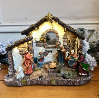 LED Nativity Scene