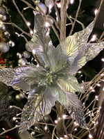 Silver Paper Poinsettia