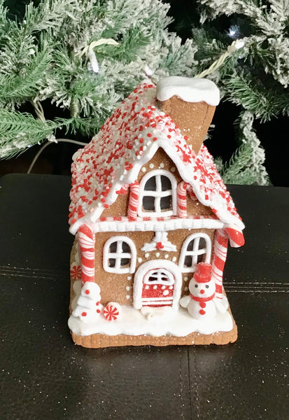 Peppermint Gingerbread House