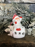 Santa or Snowman on Rocket LED
