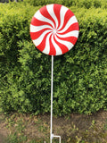 Red Candy metal lollipop