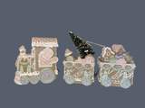 Pastel Gingerbread Train