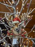 Vintage Reindeer Head