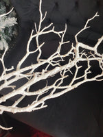 White Glittery Branch