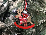 Hanging Deer Decoration assorted