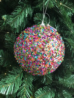 Multicoloured Bead Ball Hanger