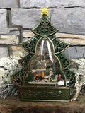 Village Scene in Tree Snowglobe