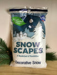 Fake White Glittery Snow