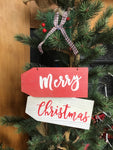 Hanging Merry Christmas Sign