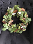 Succulent/Pine/Cedar Wreath