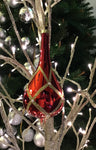 Red Glass Finial