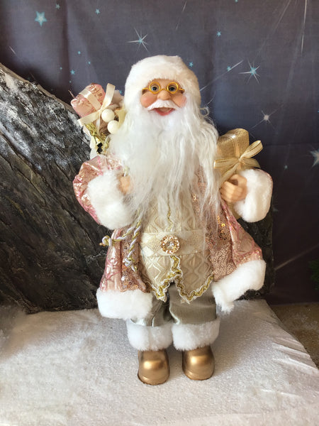 Blush Santa 30cm