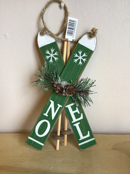 Ski Tree Decoration