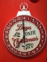 Days Until Christmas Wall Art