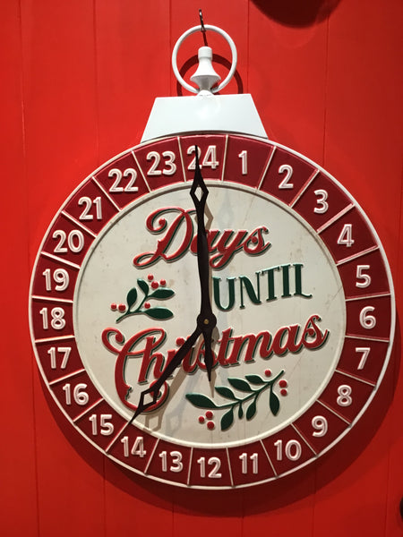 Days Until Christmas Wall Art