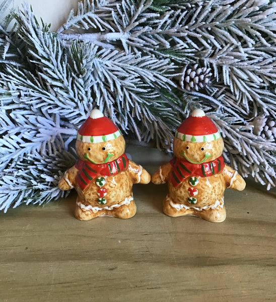 Gingerbread Salt & Pepper set