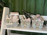 Pastel Gingerbread Train