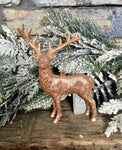 Golden Deer Ornament