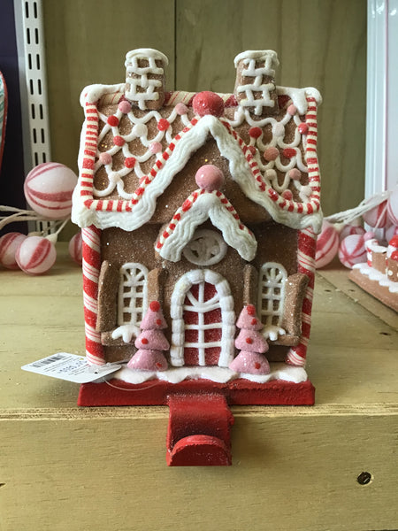 Gingerbread House Stocking Holder