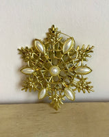 Gold Snowflake