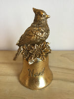 Bird on Gold Bell