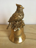 Bird on Gold Bell