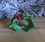 Holly Napkin Holders