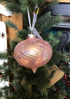 Pink Glass Bauble