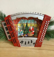 Accordion Snow Globe