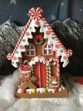 LED Gingerbread House