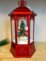 Santa Light Up Musical Snowglobe