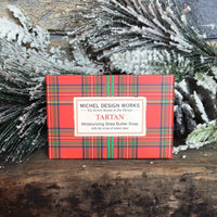 Tartan single boxed soap