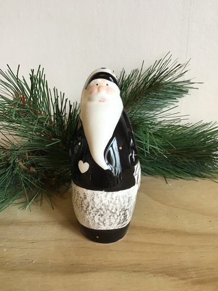 Black & White Santa, small