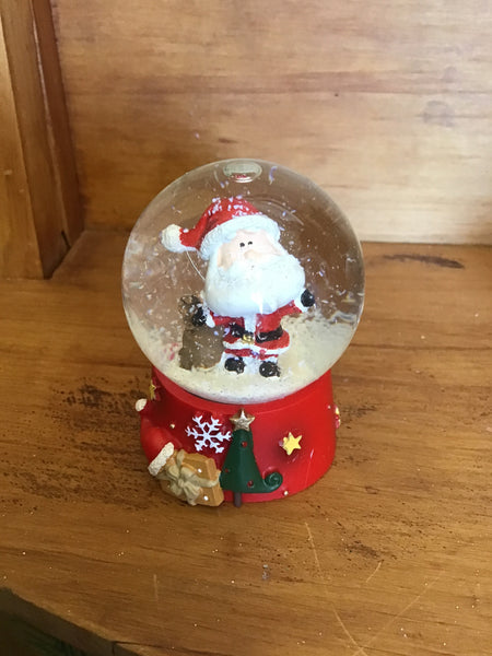 Small  Santa Snowglobe