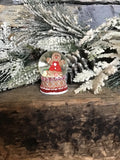 Small Gingerbread Snowglobe LED