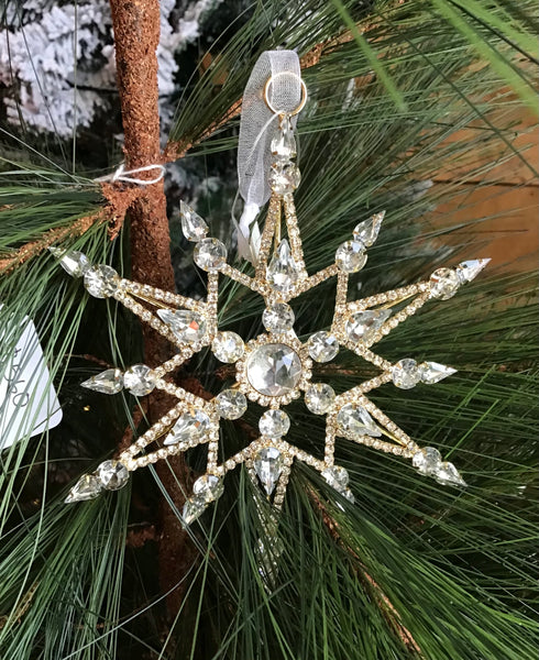 Snowflake with Gem