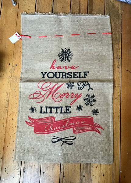 Santa Sack Merry Little Christmas