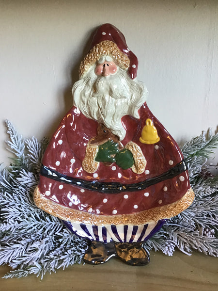 Santa Serving Dish