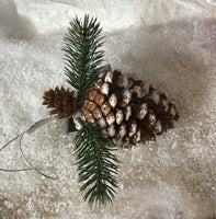 Pine Cone Tree Decoration