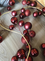 Burgundy Ball Garland