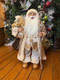 60cm Champagne Santa