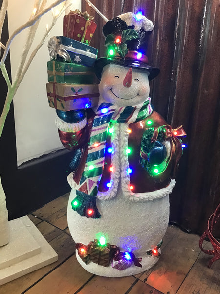 LED Lights Snowman