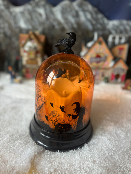 Orange Halloween Dome Light