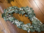 Lambs Ear/ Glitter Berry Garland