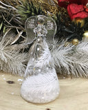 White Feather Cone Angel Light Up
