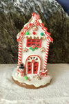 Gingerbread House with Snowman